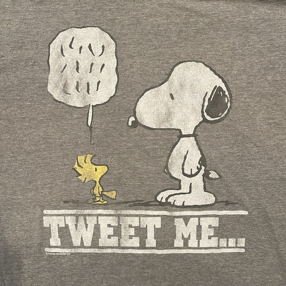 TRUE VINTAGE Men’s ‘Tweet Me’ T-Shirt - Picture 2 of 3